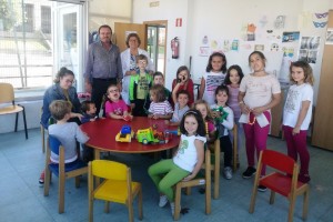 INAUGURACION MANUALIDADES INFANTIL