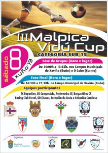 Cartel III Malpica Vidú Cup